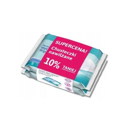  Tena Wet wipes chusteczki nawilżane duopack 2 x 48 sztuk 