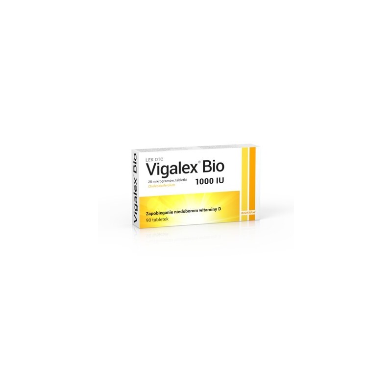 Vigalex Bio 1000 IU, 90 tabletek 