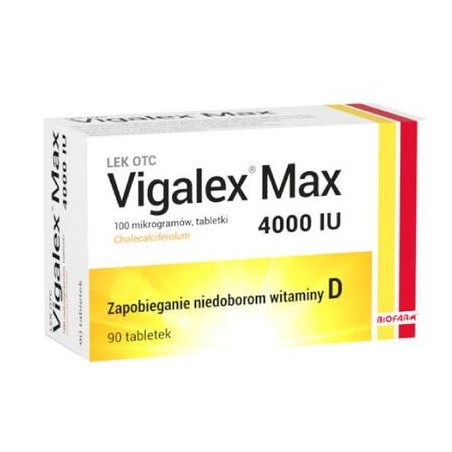  Vigalex Max 4000 j.m. 90 tabletek 