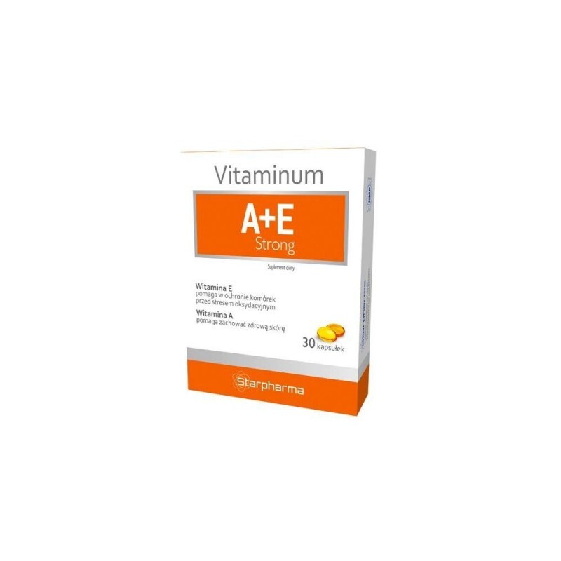 Vitaminum A + E Strong, 30 kapsułek 