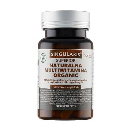  Singularis Naturalna multiwitamina organic, 30 kapsułek 