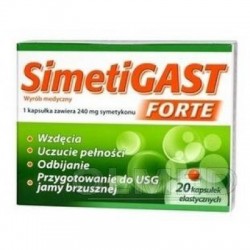 Simetigast Forte 20 kapsułek