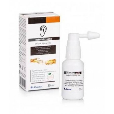  Spray do higieny uszu Salorhin, 30 ml 