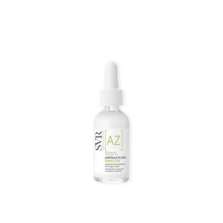  SVR Sebiaclear Ampoule Flash, wygładzający koncentrat korygujący niedoskonałości i zaczerwienienia, 30 ml 