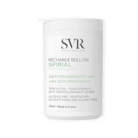  SVR Spiral Recharge antyperspirant w kulce roll-on 50 ml 