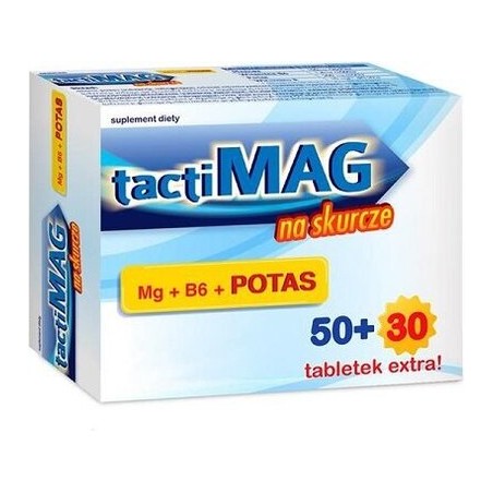  TactiMag na skurcze 80 tabletek powlekanych 