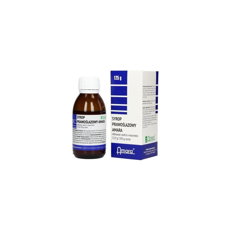 Syrop prawoślazowy Amara, 125 g 