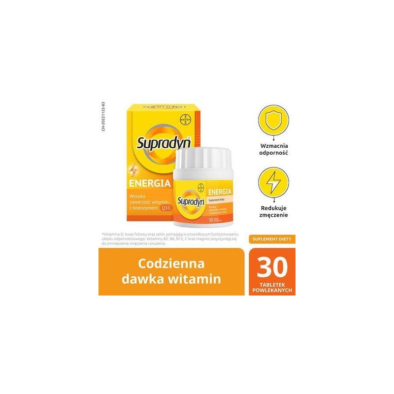 Supradyn Energia 30 tabletek 