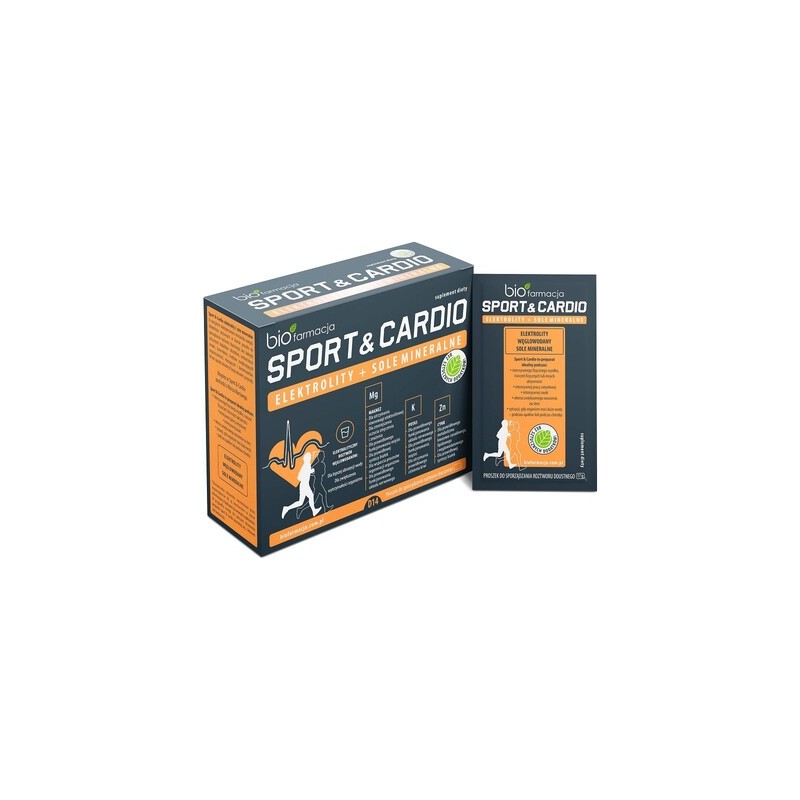 Sport & Cardio elektrolity i sole mineralne 14 saszetek 