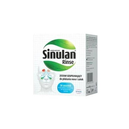 Sinulan Rinse zestaw uzupełniający 30 saszetek
