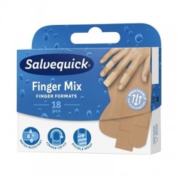 Salvequick Finger plastry MIX 18 sztuk