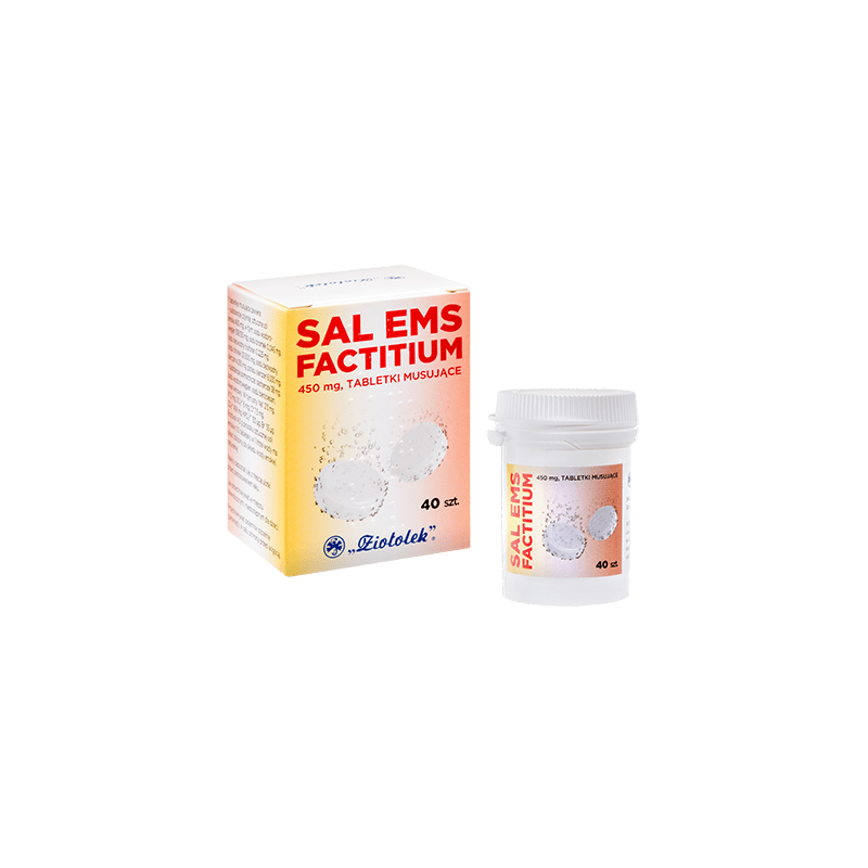 Sal Ems Factitium, 40 tabletek musujących 