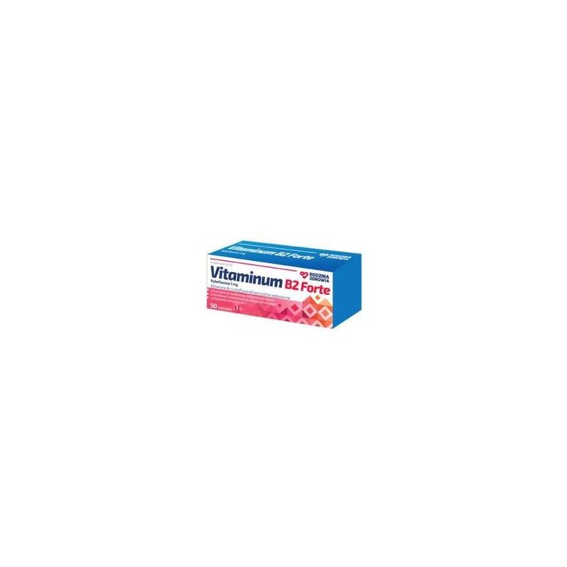 Rodzina Zdrowia Vitaminum B2 Forte 50 tabletek 