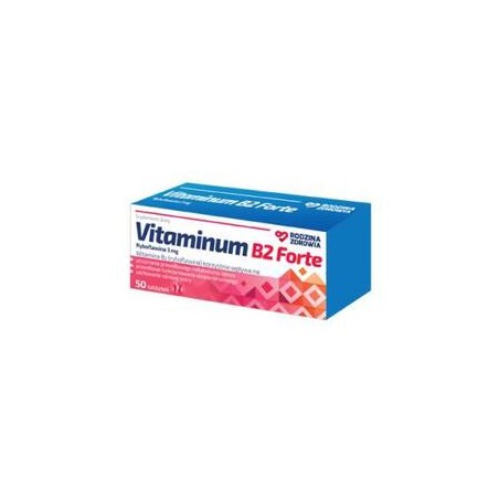 Rodzina Zdrowia Vitaminum B2 Forte 50 tabletek