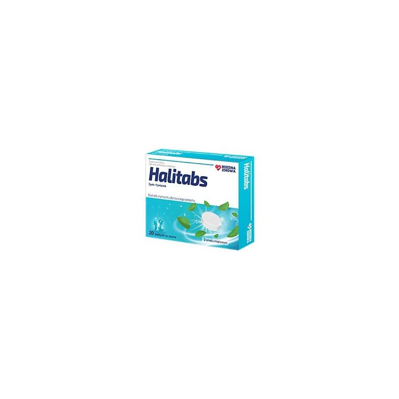 Rodzina Zdrowia Halitabs 20 tabletek do ssania 