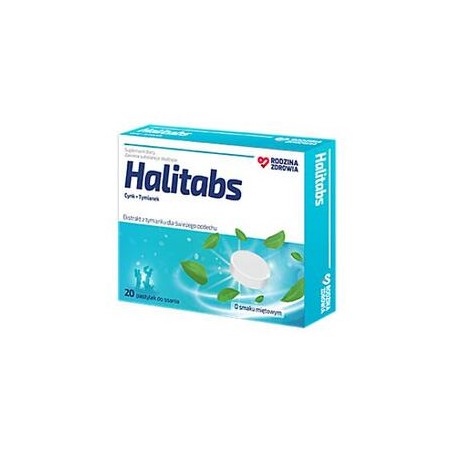 Rodzina Zdrowia Halitabs 20 tabletek do ssania