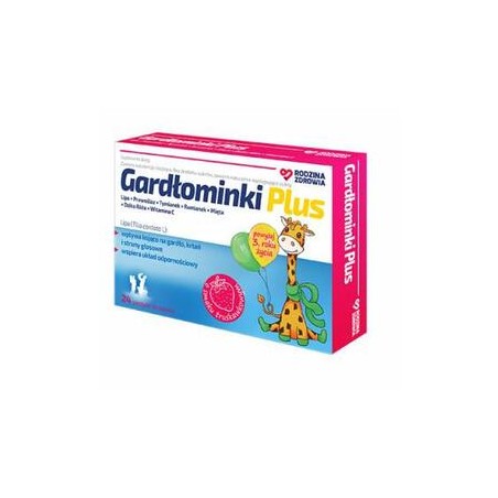  Rodzina Zdrowia Gardłominki Plus 24 pastylki 