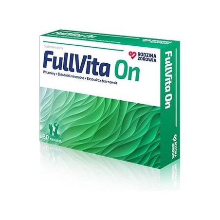 Rodzina Zdrowia FullVita On, 30 tabletek