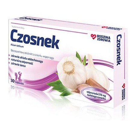  Rodzina Zdrowia Czosnek, 30 kapsułek 