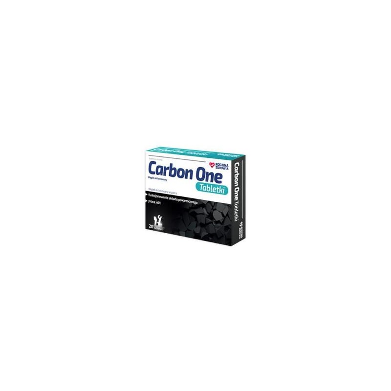 Rodzina Zdrowia Carbon One, 20 tabletek 