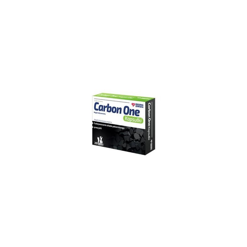 Rodzina Zdrowia Carbon One, 20 kapsułek 
