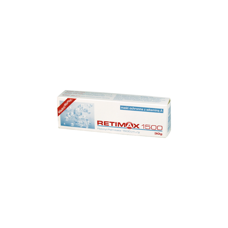 Retimax 1500 maść ochronna z witaminą A, 30 g 