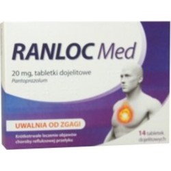 Ranloc Med 20 mg, 14 tabletek