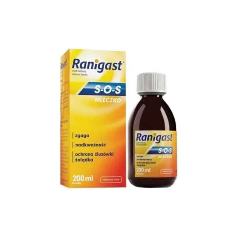 Ranigast S-O-S mleczko 200 ml 