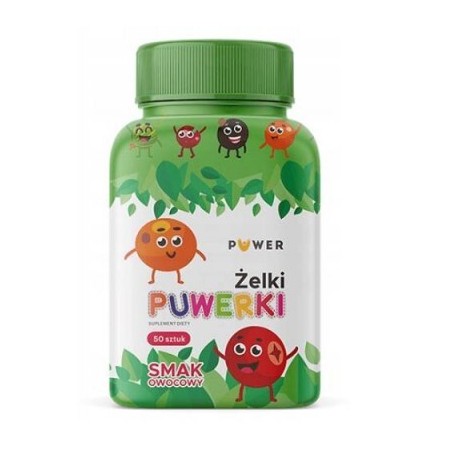  Puwerki żelki, 50 sztuk 