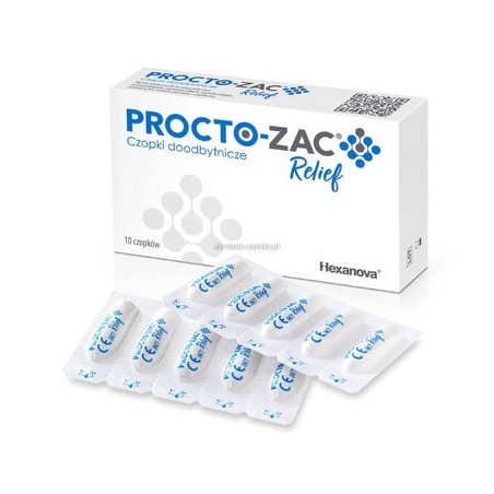  Procto-Zac Relief 10 czopków 