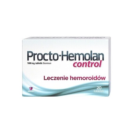  Procto - Hemolan Control, 20 tabletek 