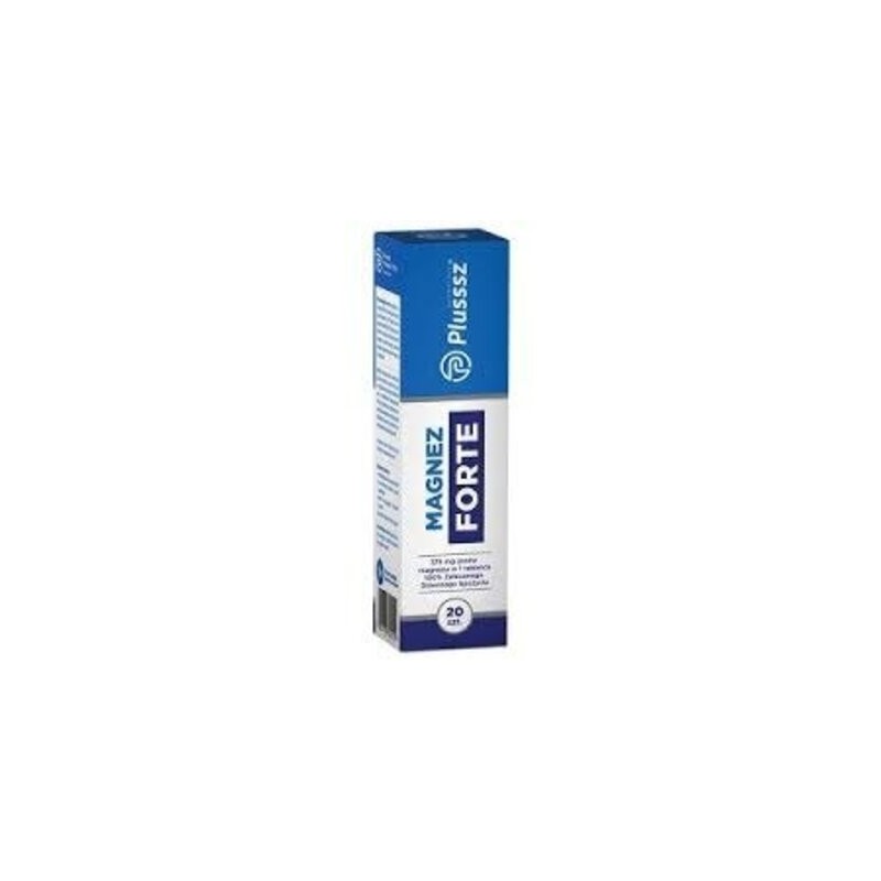 Plusssz Magnez Forte, 20 tabletek musujących 
