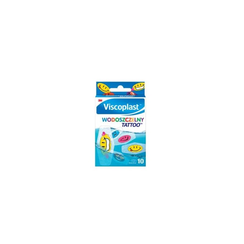 Plastry wodoszczelne Viscoplast Tattoo 10 sztuk 