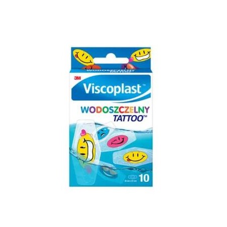  Plastry wodoszczelne Viscoplast Tattoo 10 sztuk 