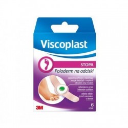 Plastry Viscoplast, na odciski z kwasem salicylowym, 6 sztuk
