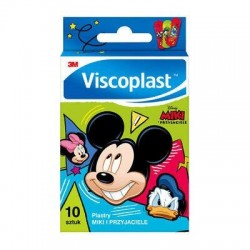 Plastry Viscoplast Miki i Przyjaciele, 10 sztuk