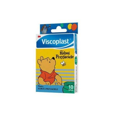  Viscoplast Kubuś i przyjaciele, plastry dla dzieci, 10 sztuk 