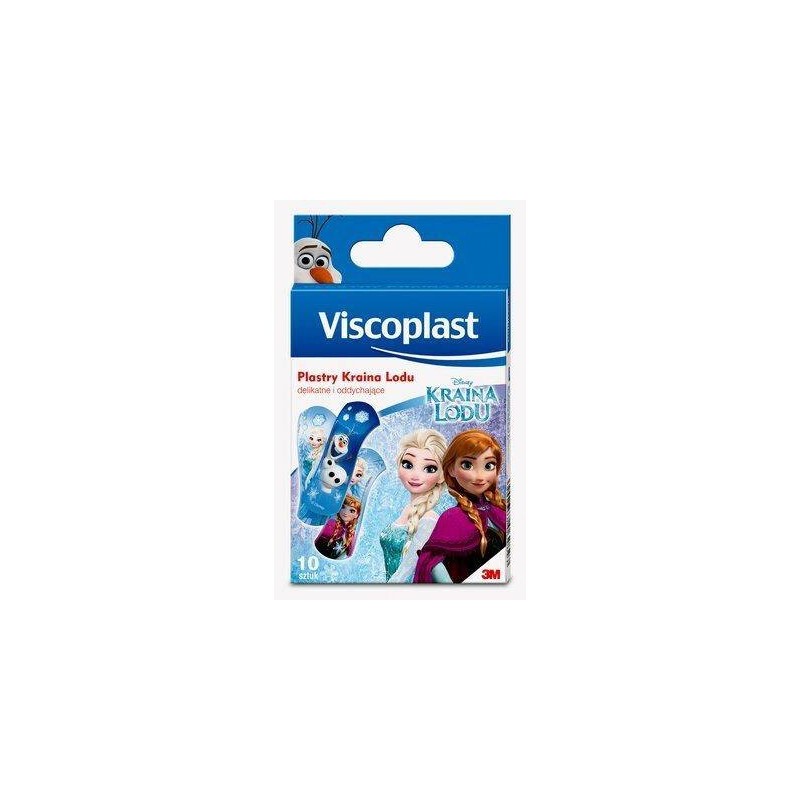 Plastry Viscoplast kraina lodu, 10 sztuk 