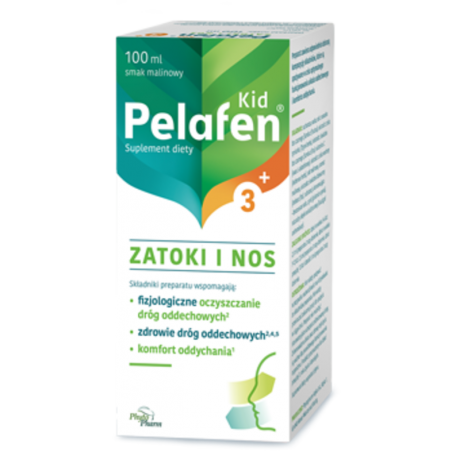  Pelafen Kid 3+ Zatoki i nos, 100 ml 