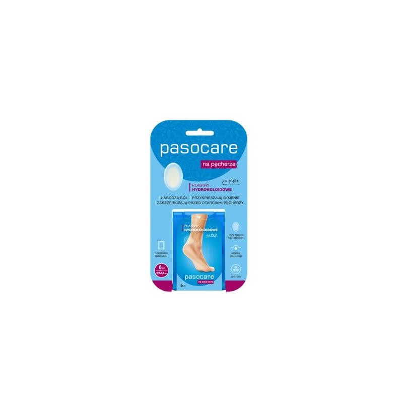 Pasocare, Plastry hydrokoloidowe na pêcherze, 6 sztuk 