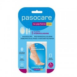 Pasocare, Plastry hydrokoloidowe na pêcherze MIX, 6 sztuk