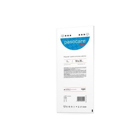  Pasocare med Plaster jałowy opatrunkowy 10 cm x 25 cm 