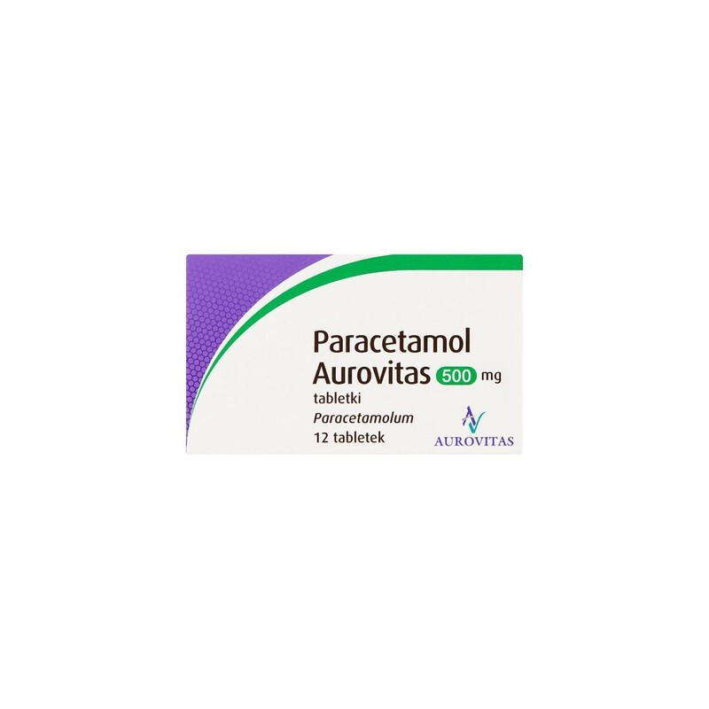 Paracetamol Aurovitas 12 tabletek 
