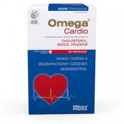 Omegacardio + czosnek 60 kapsułek