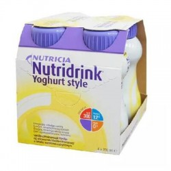 Nutridrink Yoghurt style waniliowy 4 sztuki po 200 ml