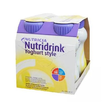  Nutridrink Yoghurt style waniliowy 4 sztuki po 200 ml 