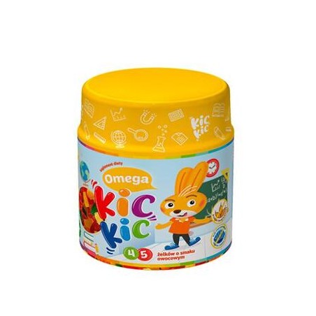  Nursea Omega Kic Kic żelki 45 sztuk 