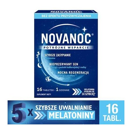  Novanoc, 16 tabletek 