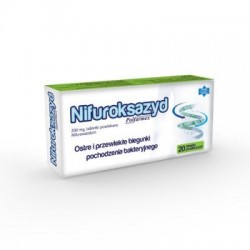 Nifuroksazyd 200 mg Polfarmex, 20 tabletek