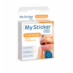 My sticker pro plastry transparentne na opryszczkę, 15 plastrów